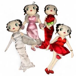 Betty Boop Dolls - Set of 4